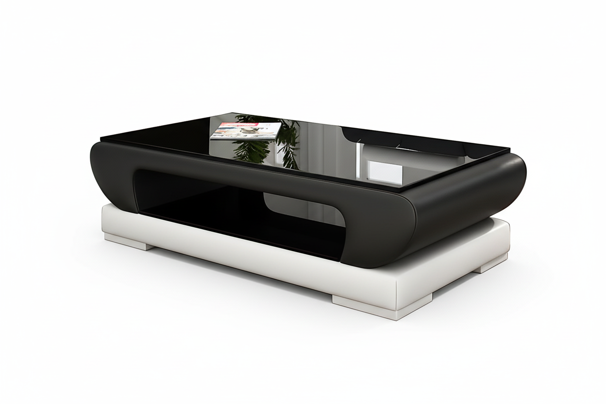Aser Coffee Table - Blank Background 2