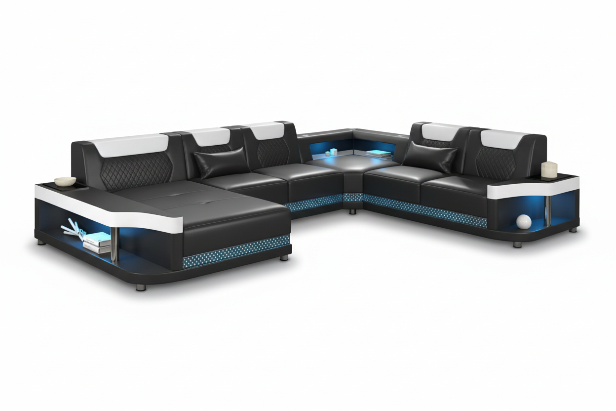 NEXA U-Shape Sectional - Accurate View 1