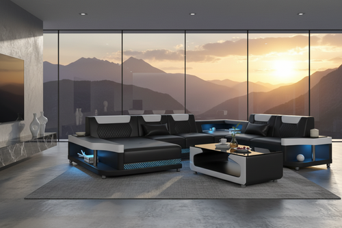NEXA U-Shape Sectional - Mountain View Mansion