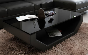 Merdell Small Modern Leather Sectional