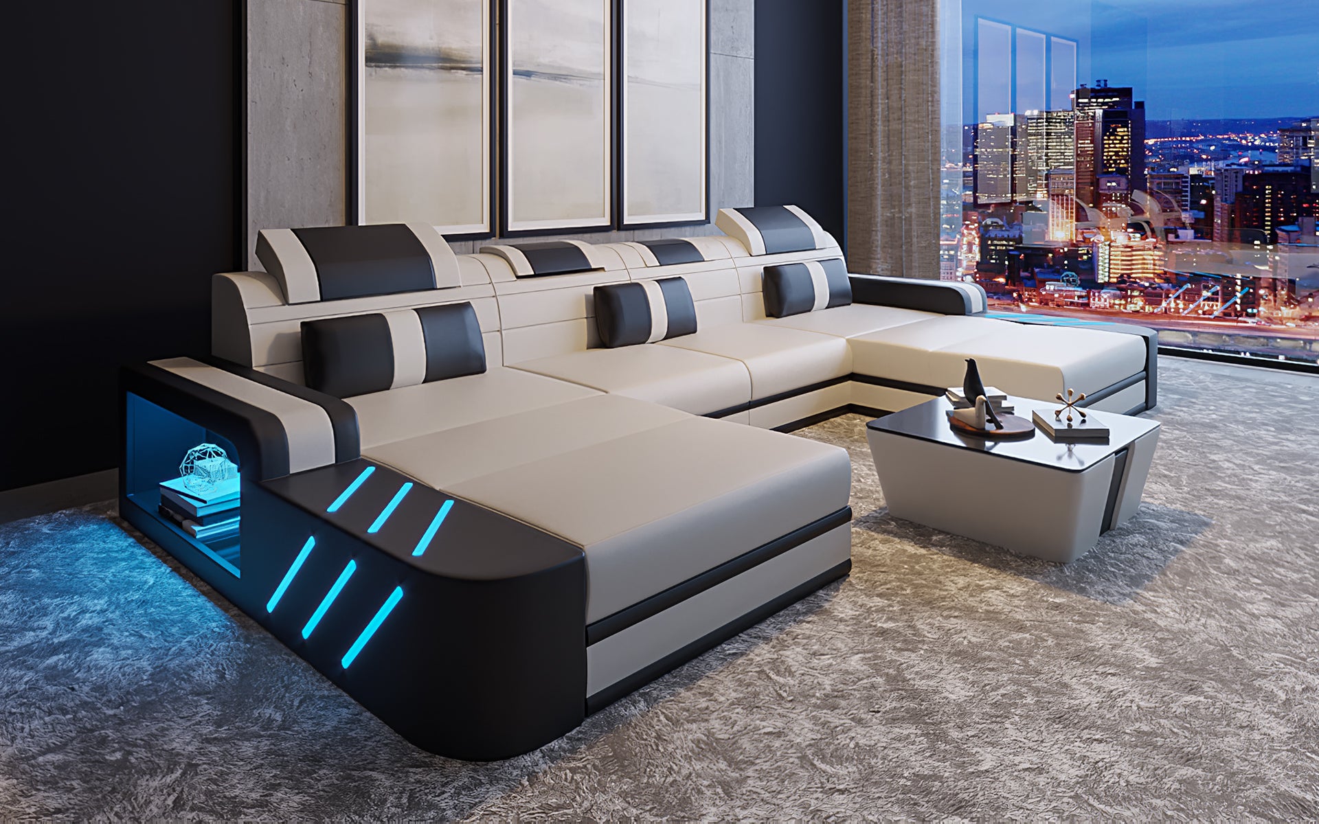 Ralutic Large Sectional