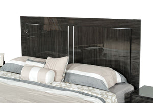 Axman Italian Modern Grey Bed