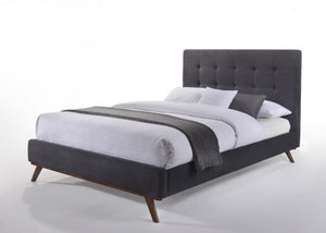 ASTIMA MODERN GREY & WALNUT BED