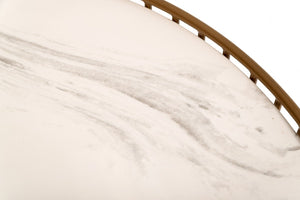 Erisa Round Marble Coffee Table