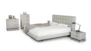 Haqi Modern Grey Dresser
