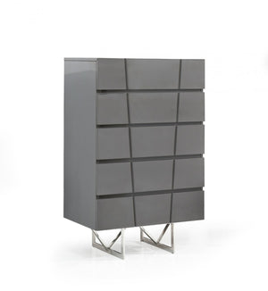 Ceremy Modern Grey Chest